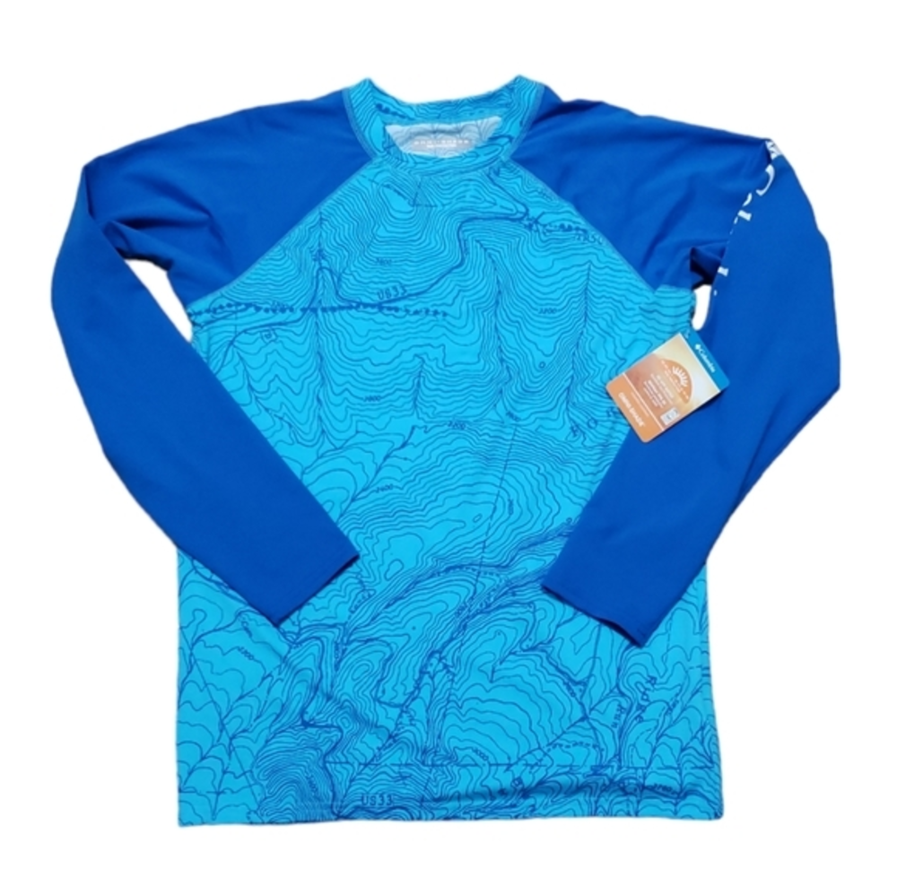 NWT Columbia Youth Large Omi-Shade Swim Guard Top‎ Size 14-16
